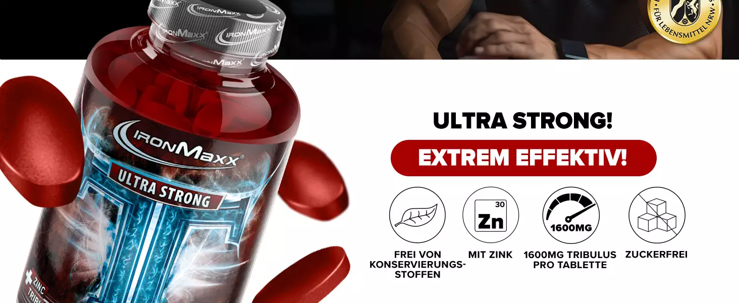 Tribulus Terrestris Ultra Strong tabletta - IronMaxx®
