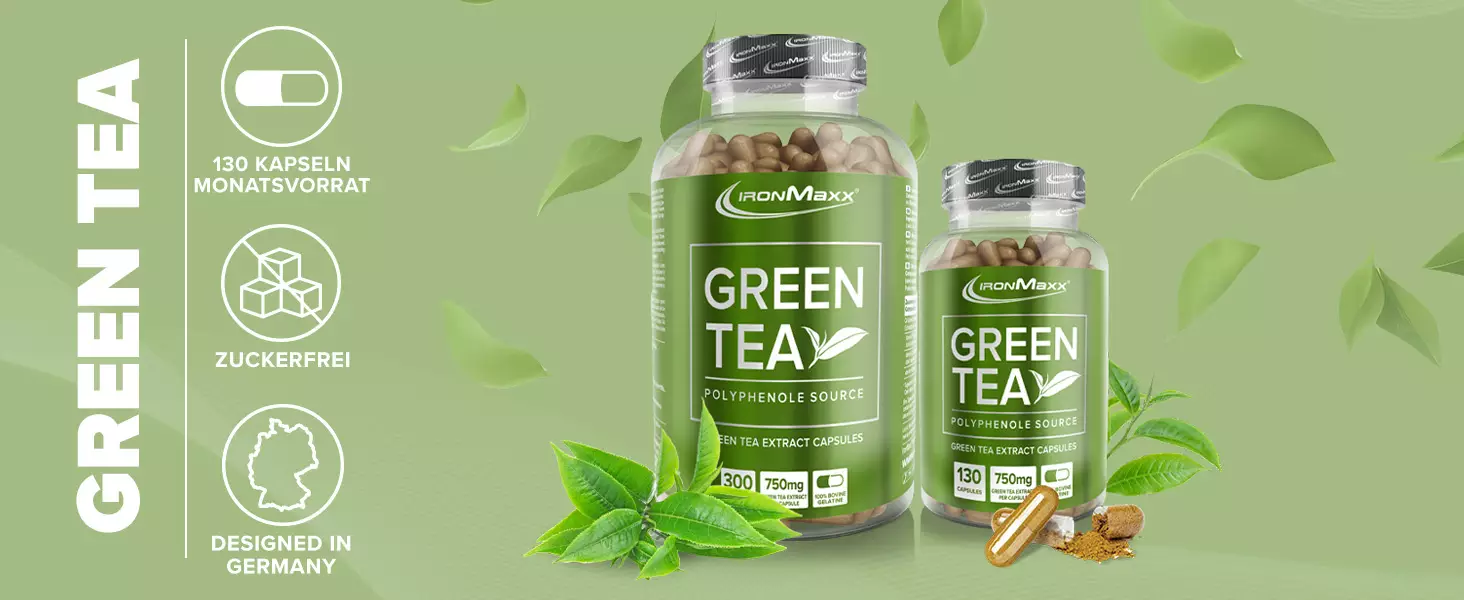 Green Tea Kapszula IronMaxx®