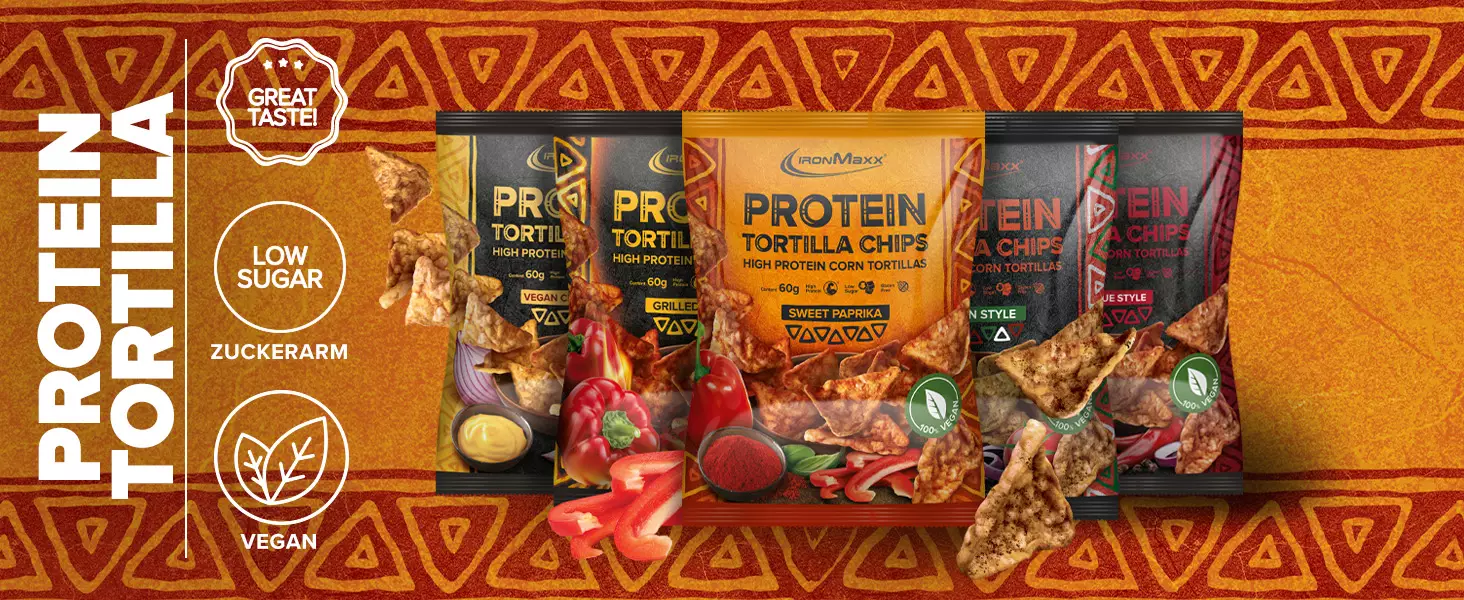 Protein Tortilla Chips (60g) - IronMaxx®
