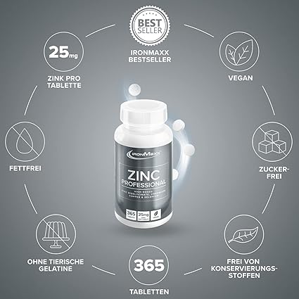 Zinc Professional 365 Tabletta - IronMaxx® - Image 5
