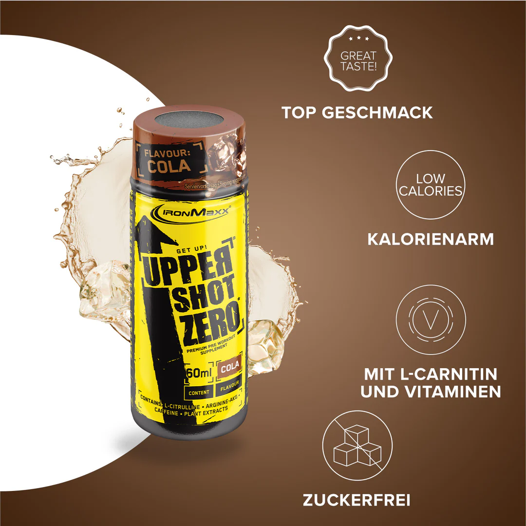 Upper Shot Zero 60ml - IronMaxx® - Image 2