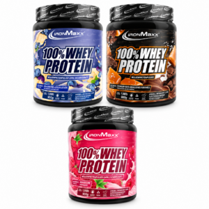 100% Whey Protein 900g doboz - IronMaxx®