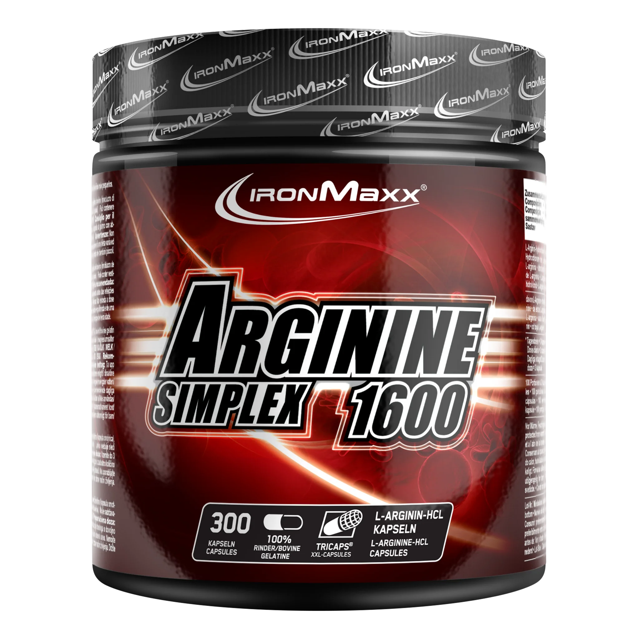 Arginin Simplex 1600 300 kapszula - IronMaxx®