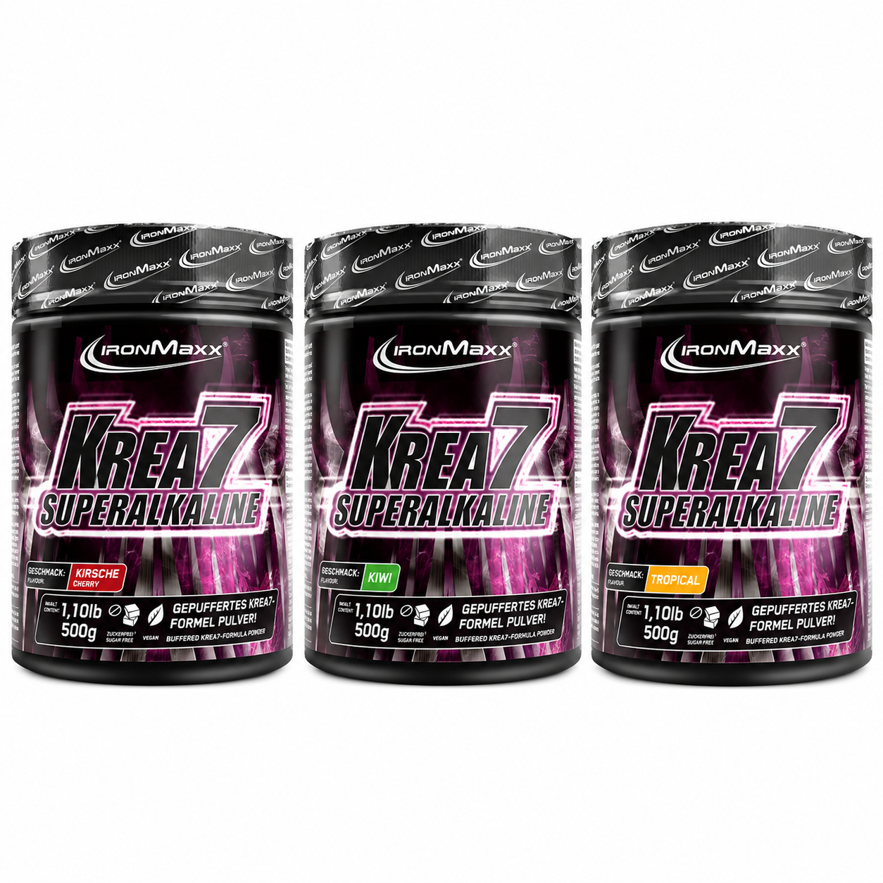 Krea7 Superalkaline powder 500g IronMaxx®