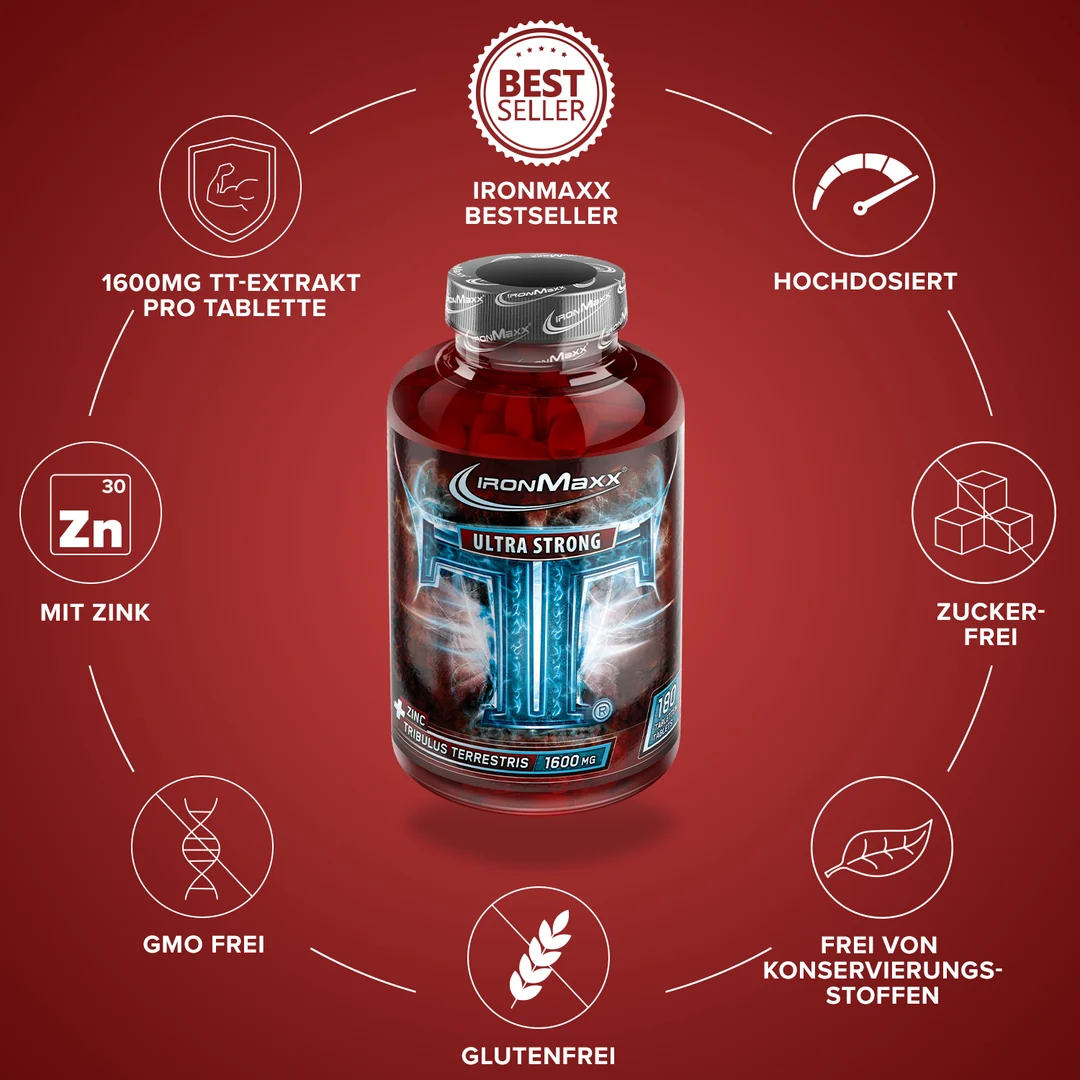 Tribulus Terrestris Ultra Strong tabletta - IronMaxx® - Image 4