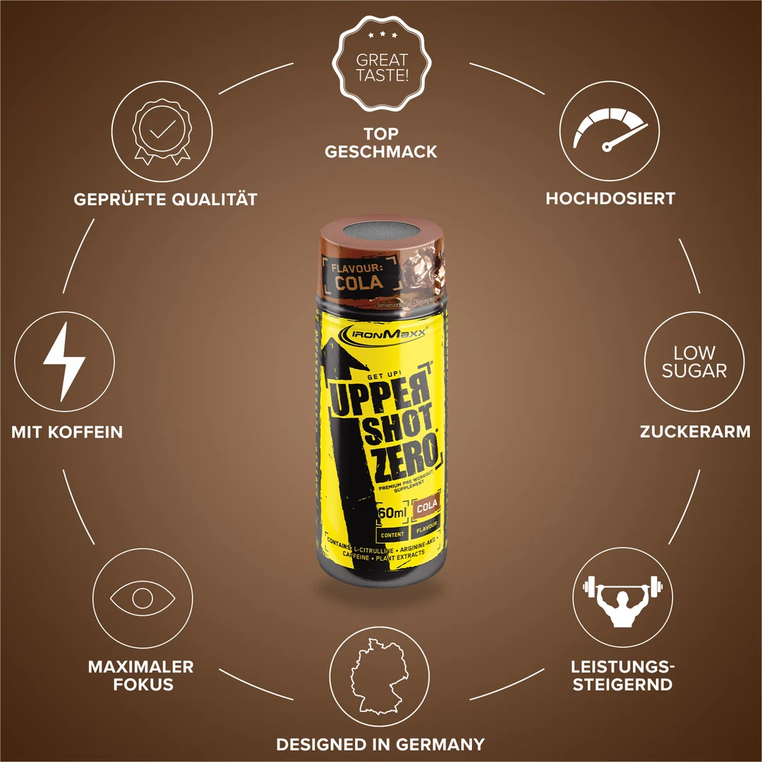 Upper Shot Zero 60ml - IronMaxx® - Image 3
