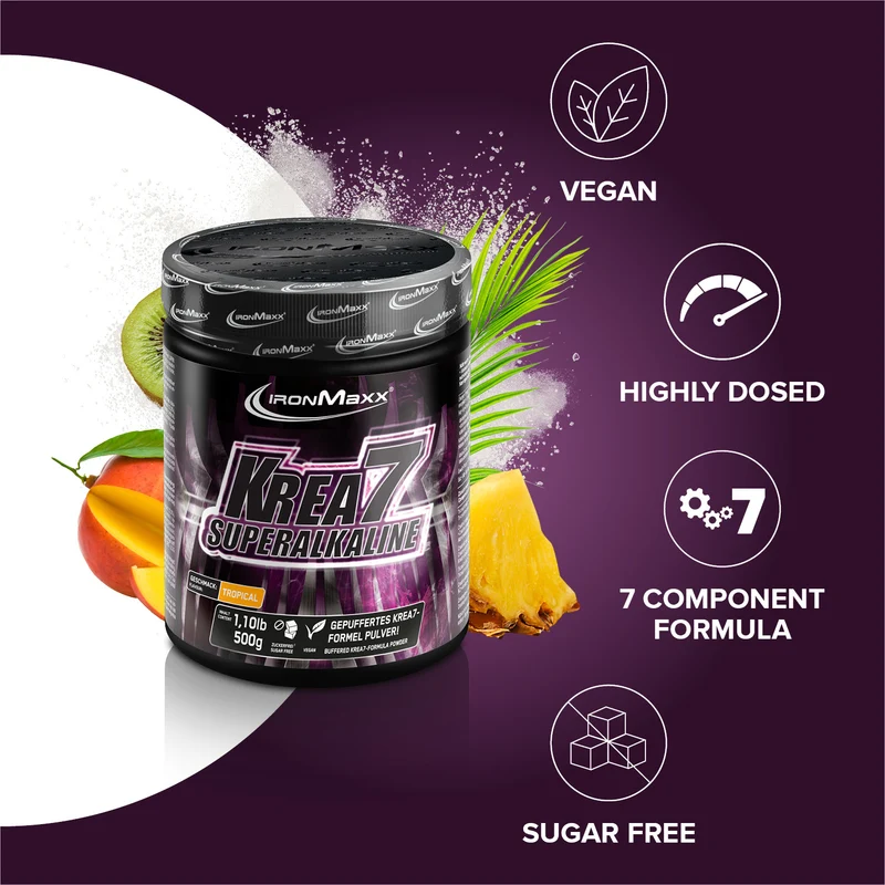Krea7 Superalkaline powder 500g IronMaxx® - Image 2