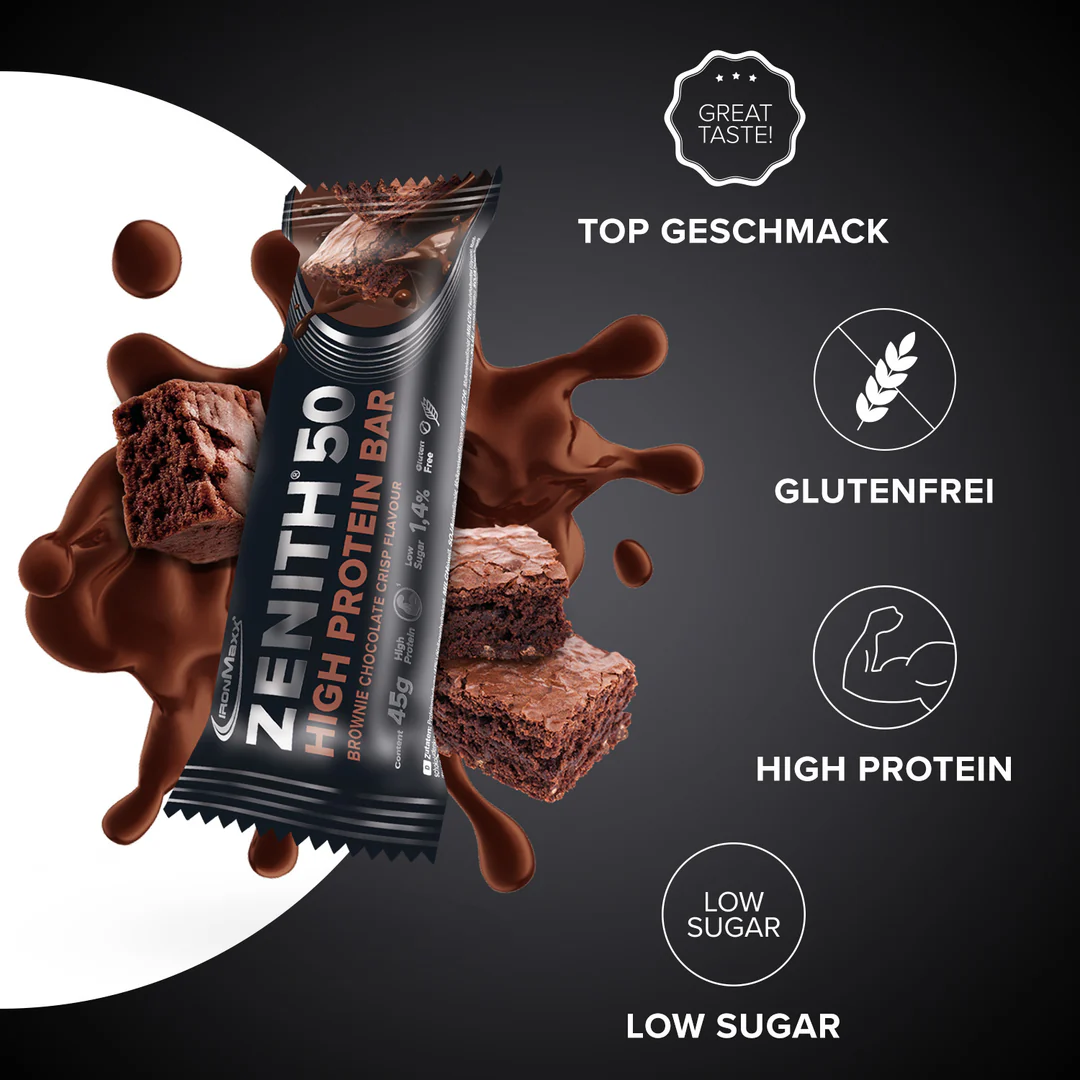 Zenith® 50 High protein bar 45g IronMaxx® - Image 2