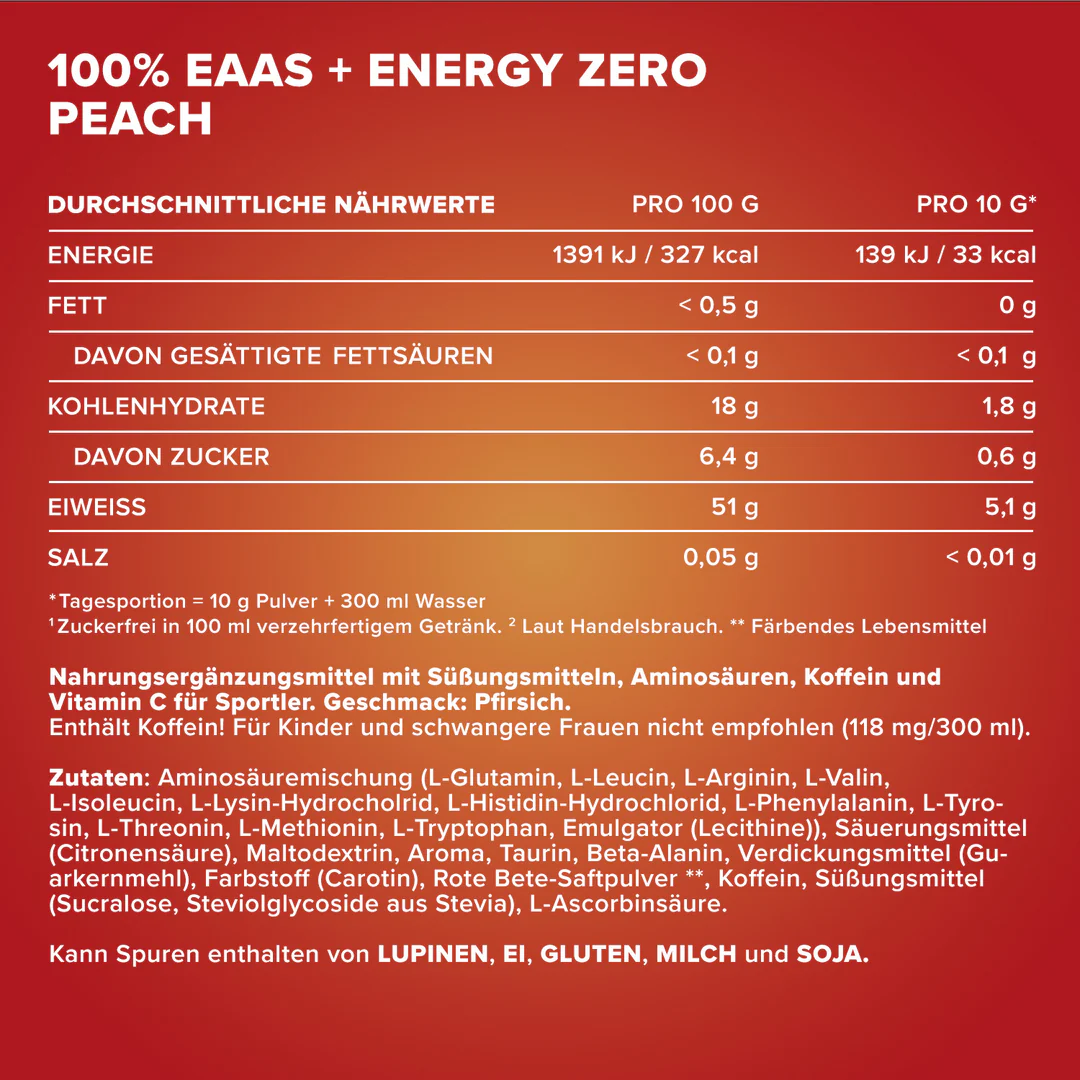 100% EAAs + Energy ZERO IronMaxx® - Image 4
