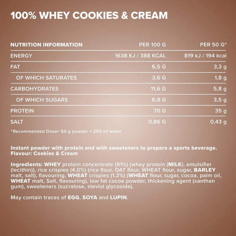 100% Whey Protein 900g doboz - IronMaxx® - Image 4