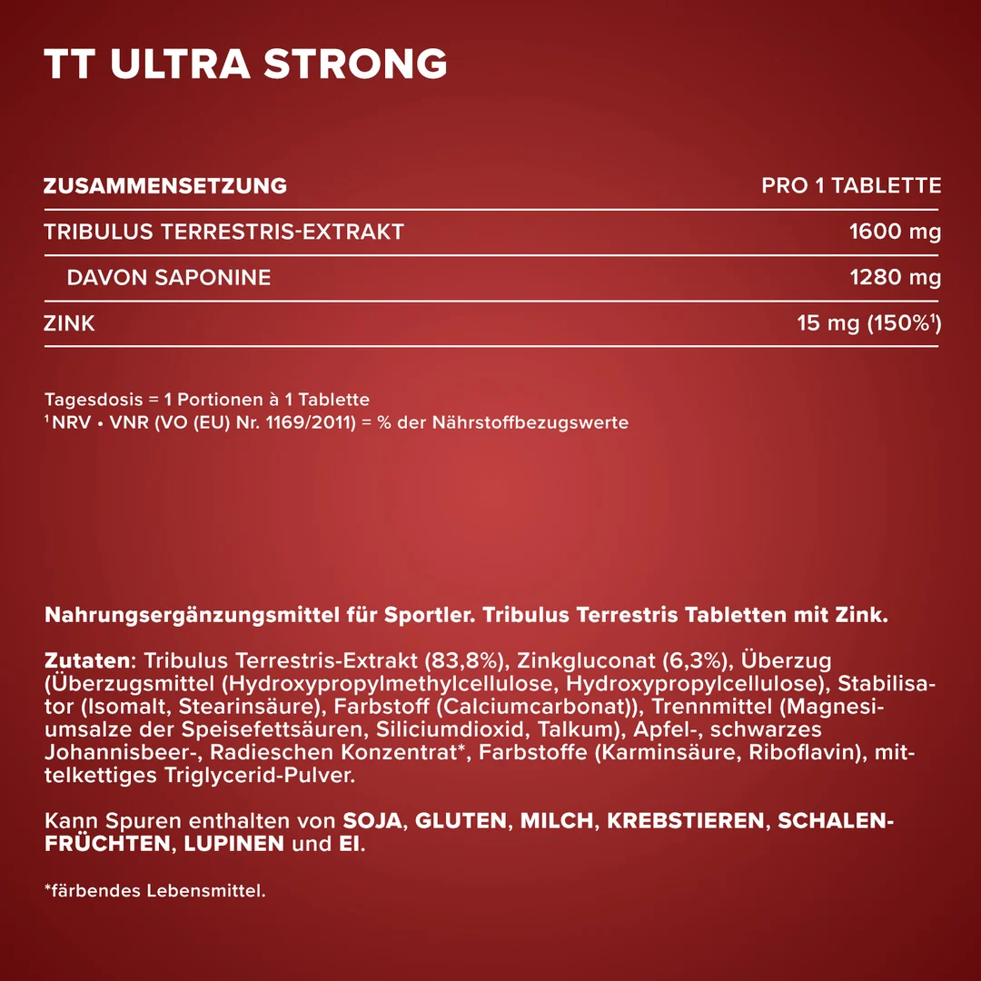Tribulus Terrestris Ultra Strong tabletta - IronMaxx® - Image 5