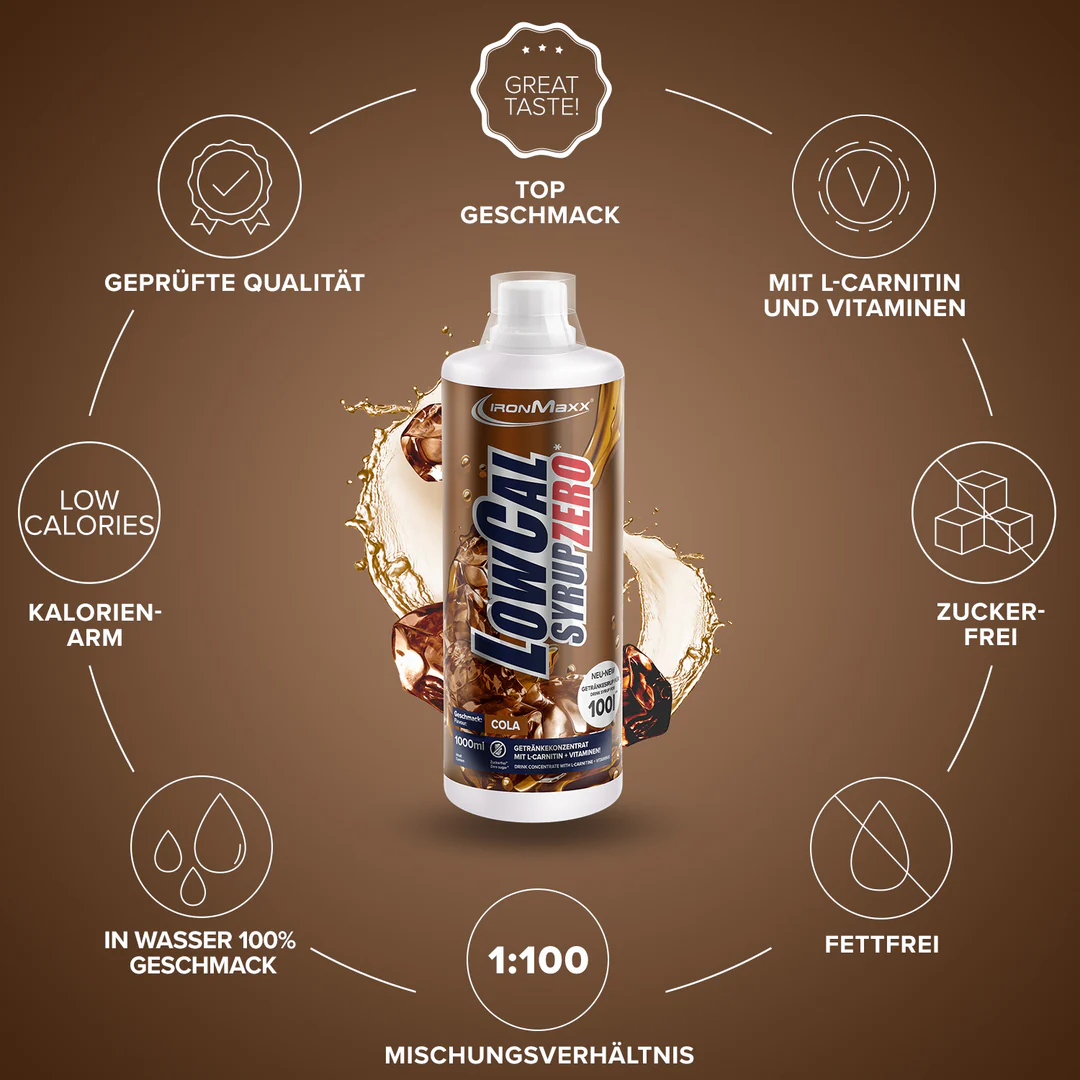 Low Calories Sportsdrink 1000ml - IronMaxx® - Image 5