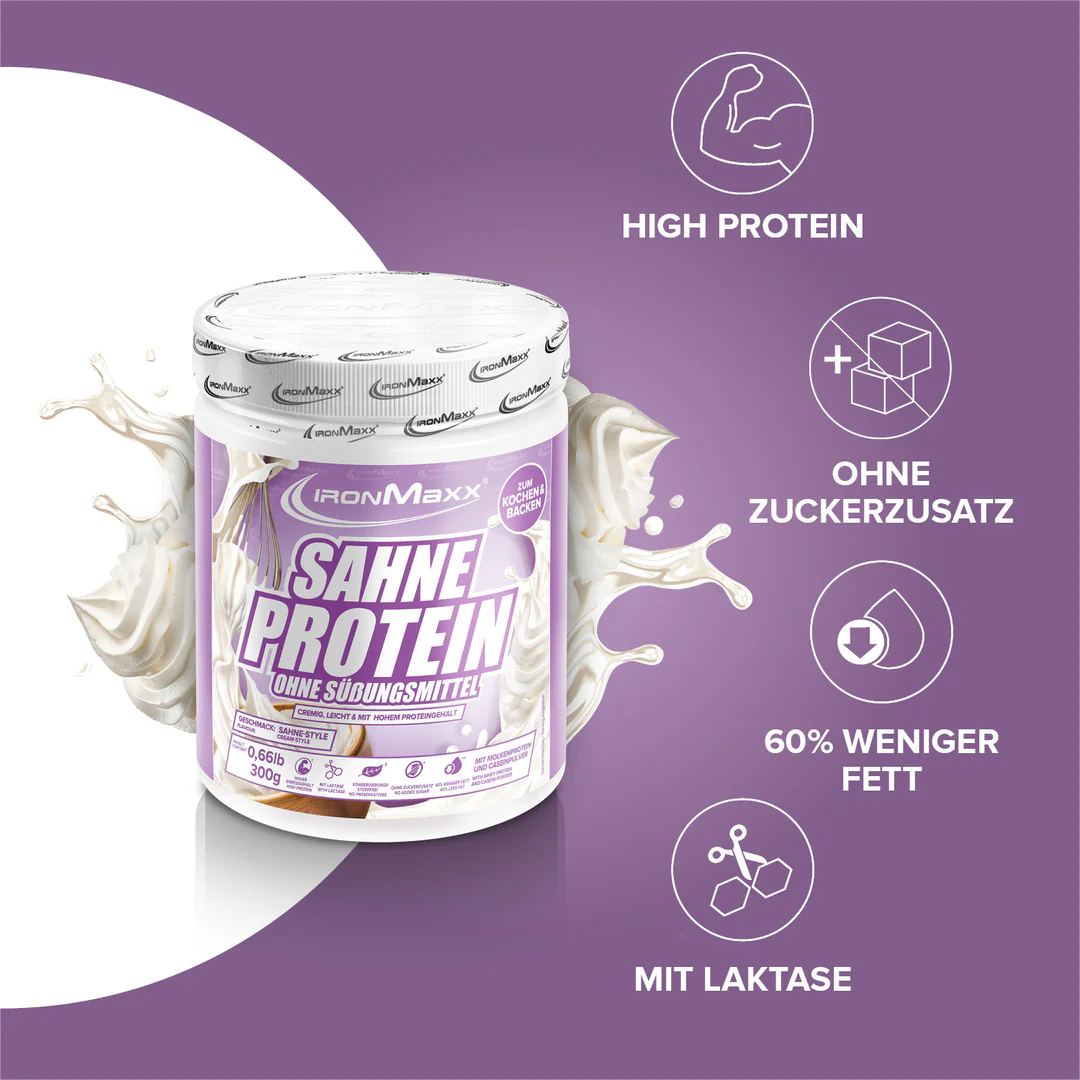 Sahne Protein (300g) - IronMaxx® - Image 2