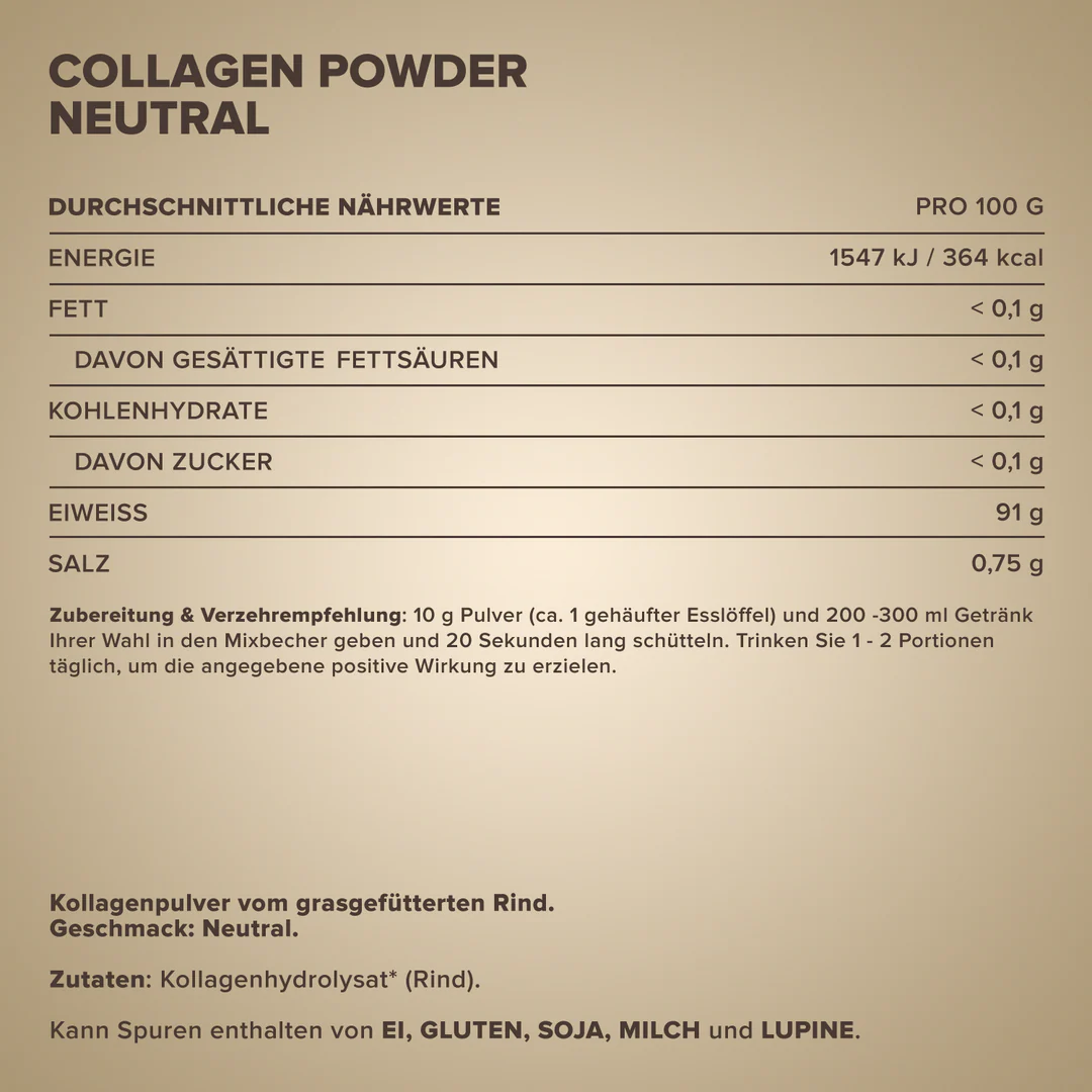 Collagen Powder 300 g - IronMaxx® - Image 4