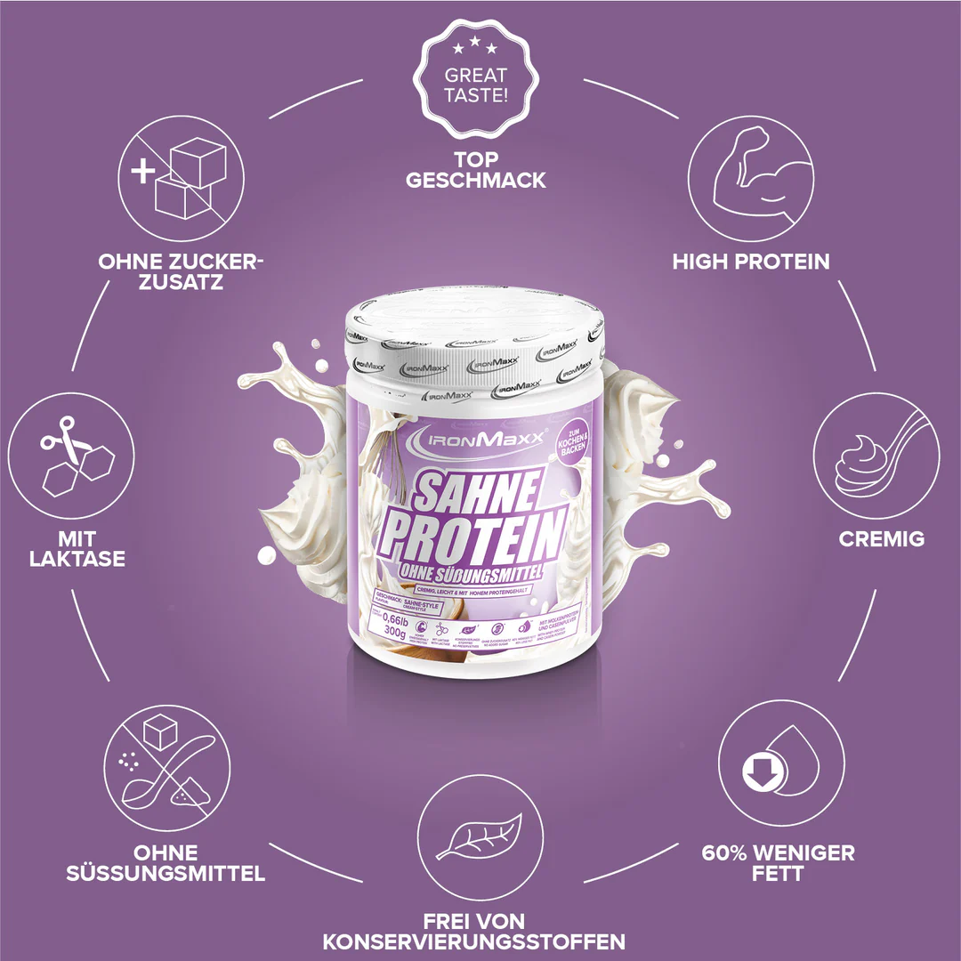 Sahne Protein (300g) - IronMaxx® - Image 5